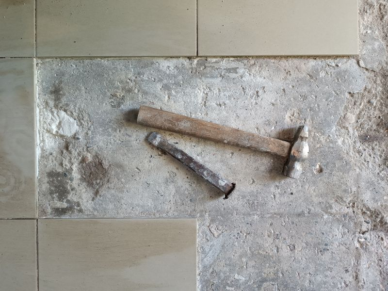 Bathroom Floor Replacement in Conroe, TX