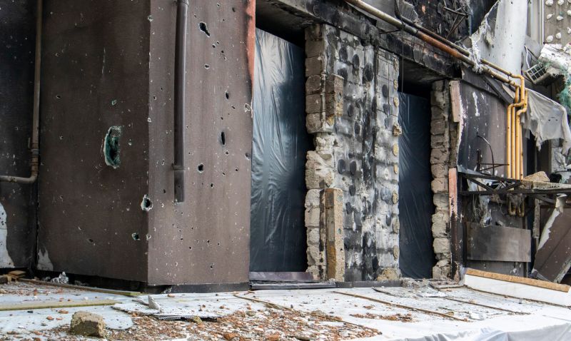 Restored Building Facade